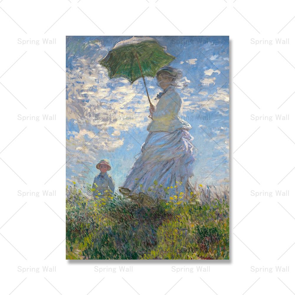 Моне классические кувшинки абстрактный пейзаж плакат импрессионизм холст живопись скандинавское настенное искусство для современного декора гостиной