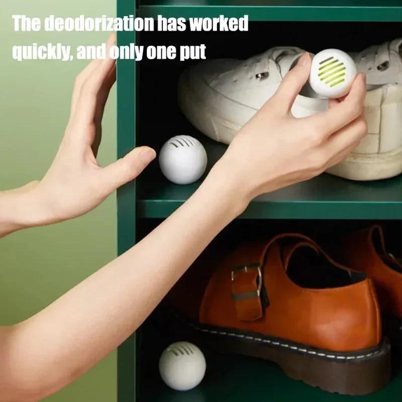 6шт. дезодорант для обуви шарики освежитель обуви чай ароматизатор основной уход за ногами повседневный аромат обуви шкаф для обуви свежий шарик