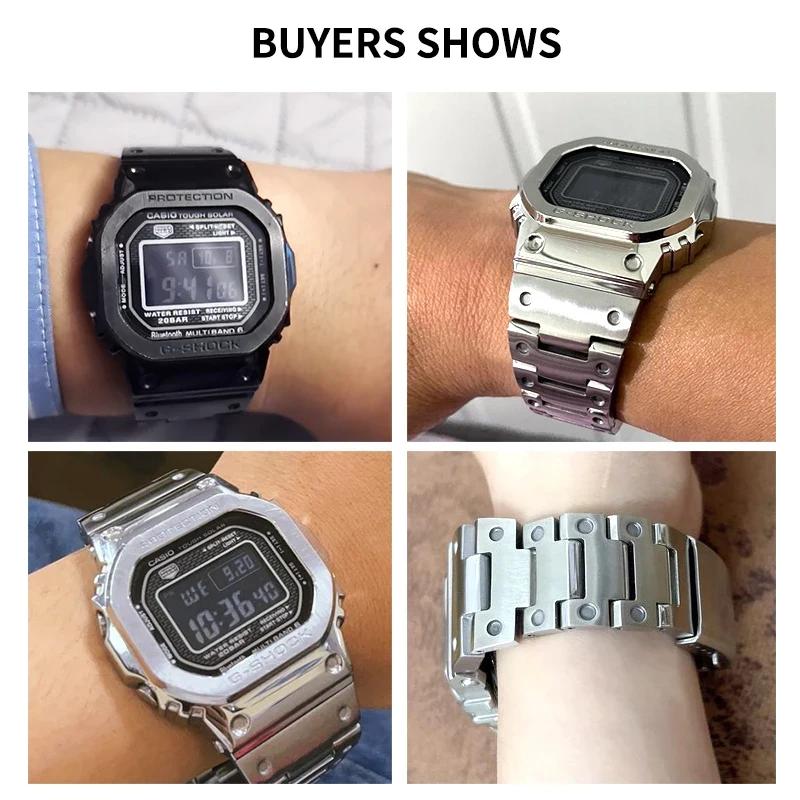 Для часов Casio EFB-680/ECB-10YD Стальной браслет Выпуклый интерфейс Ремешок для часов из нержавеющей стали Мужские аксессуары для часов 14x26 мм