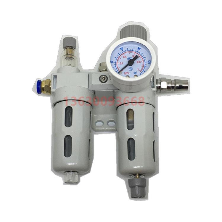 Tire Changer Oil-Water Separator with Pressure Regulating Valve and Gauge