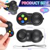30 Pcs Pad Mini Controller Handheld Game Controller Toy 8 Functions Clicker Classic Controller Game Pad for Adult Teens Anxiety and Stress Relief