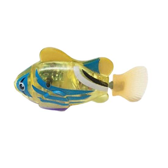 Игрушка Рыбка для Плавания со Светодиодной Подсветкой Водонепроницаемая Работающая от Батареек Симуляция