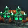 New Halloween Skeleton Decoration With Lights For Spooky Party Atmosphere