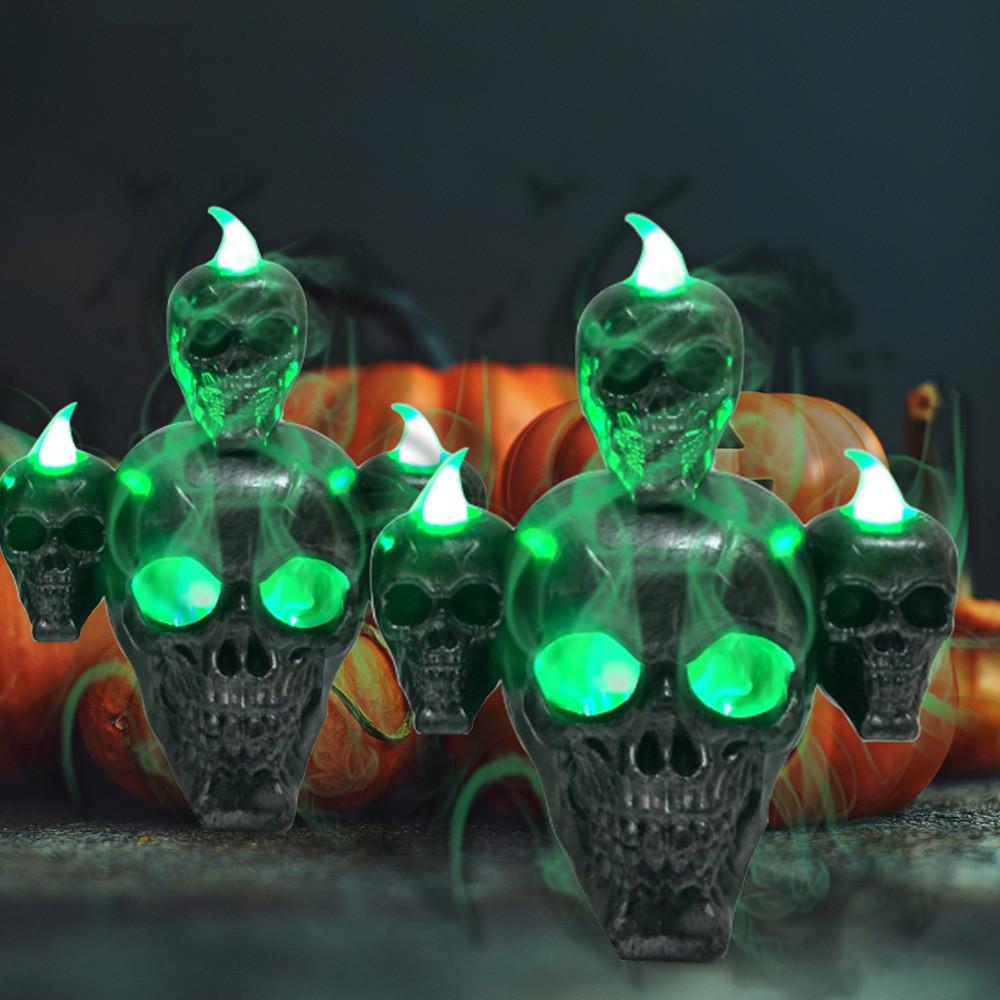 New Halloween Skeleton Decoration With Lights For Spooky Party Atmosphere