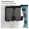 Wall-Mounted Hairdryer Support Rack Metal Bathroom Shelf Hair Dryer Holder  Washroom Stylist Tool