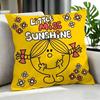 Cartoon Mr. Men And Little Miss Cushion Cover Cushion Cover Set 4Pcs 50X50 45X45 40X40 Pillowcase Decorative Sofa Home Decor