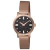 TIMEX Transcend Celestial Watch, 31mm, Black Dial, Brass, Mineral Glass, Quartz Movement, Women's, Pink Gold, TW2V52100, Philippines