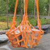 Строп-сетка для подъема грузов, строп, сетка для подъема, устойчивость к нагрузкам для тяжелых предметов, строительство, перемещение, буксировка, подъемные работы, грузоподъемность 661 фунт