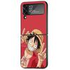 Черный жесткий ПК чехол для Samsung Galaxy ZFlip Z Flip 3 5G Z Flip 4 ZFlip3 Flip3 Flip4 zflip LuffysOnes Pieces Coque