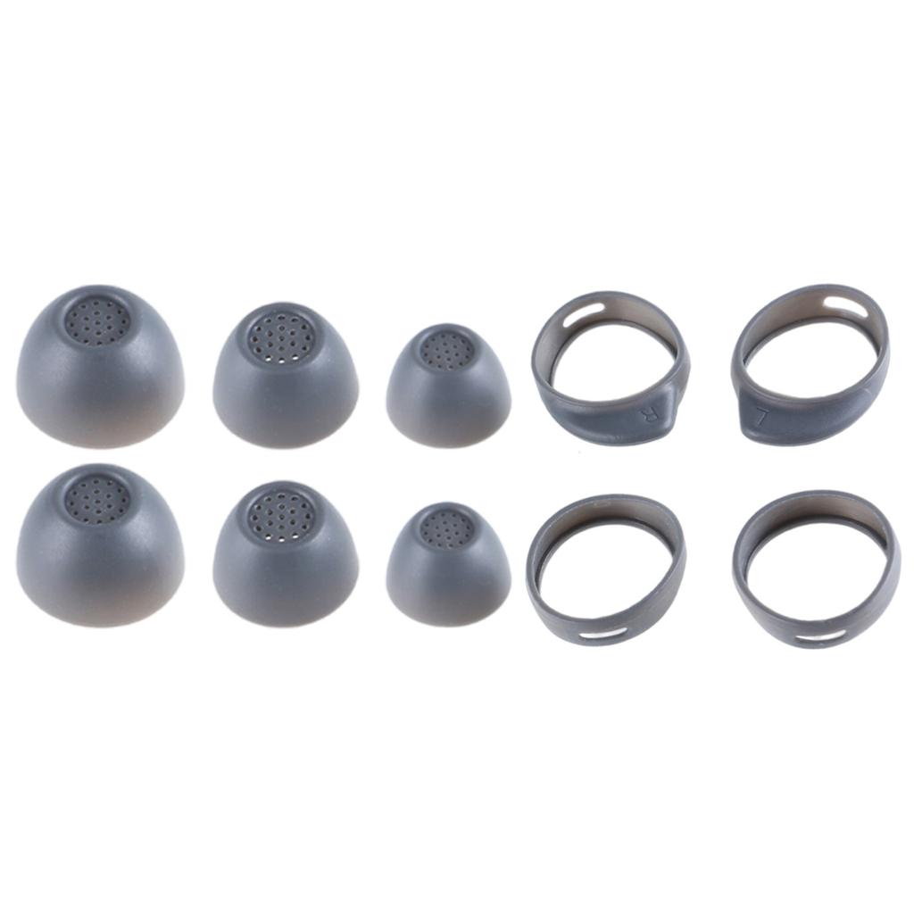 Силиконовые амбушюры для Samsung Galaxy Buds FE, противоскользящие насадки-крылышки, набор внутриканальных наушников, набор насадок-вкладышей