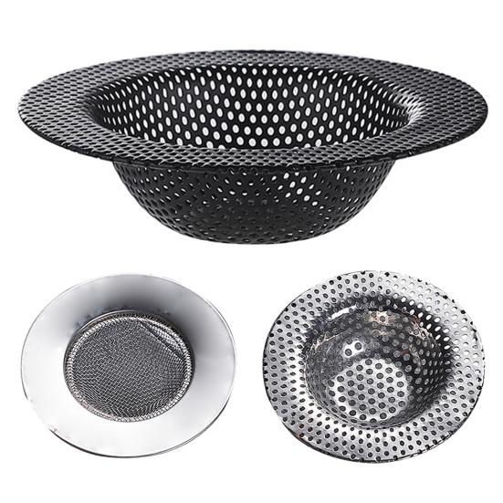 Сливной фильтр Нержавеющий противозасоряющийся сливной фильтр для кухонной раковины из нержавеющей стали Большая корзина Фильтр для домашнего использования