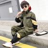 Спортивный костюм для мальчика, комплекты для детей, куртка и брюки для мальчиков, комплект для детей младшего возраста