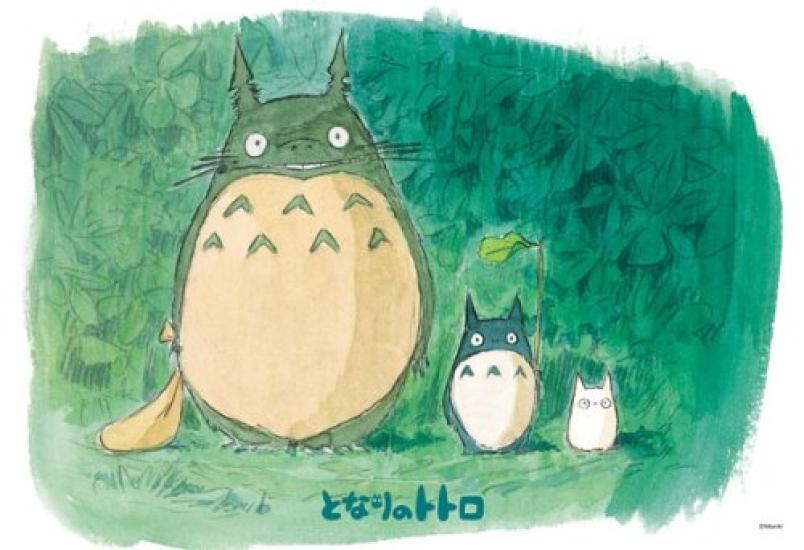 Ensky jigsaw Studio Ghibli Image Art My Neighbor Totoro The Forest Where You Can Meet Totoro 300-piece puzzle, Series - (26x38cm)