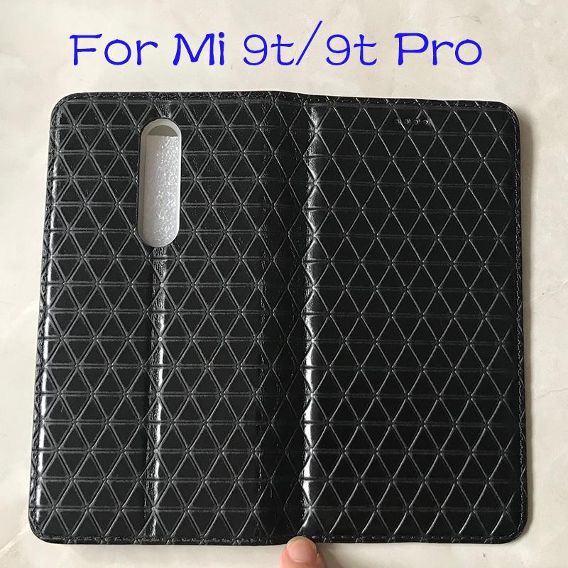 Магнитная Натуральная Кожаная Обложка-Книжка Кошелек Чехол на Для Xiaomi MI 9 Lite SE 9T Pro Mi9 9Lite Mi9t 64/128 ГБ