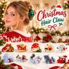 PVC Cartoon Hair Clip Multicolor Animal Hair Catch Christmas Hair Claw Holiday Gift