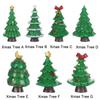 Bonsai Ornament Doll House Xmas Tree Figurines Miniature Plant Home Decor Christmas Decorations