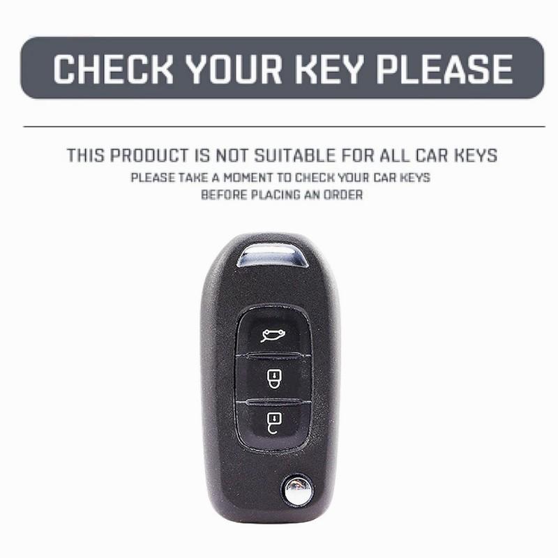 Чехол для ключей из ТПУ, брелок для Renault Kadjar Captur Megane 3, символ Logan 2 Sandero 2, Dacia Duster, аксессуары для ключей