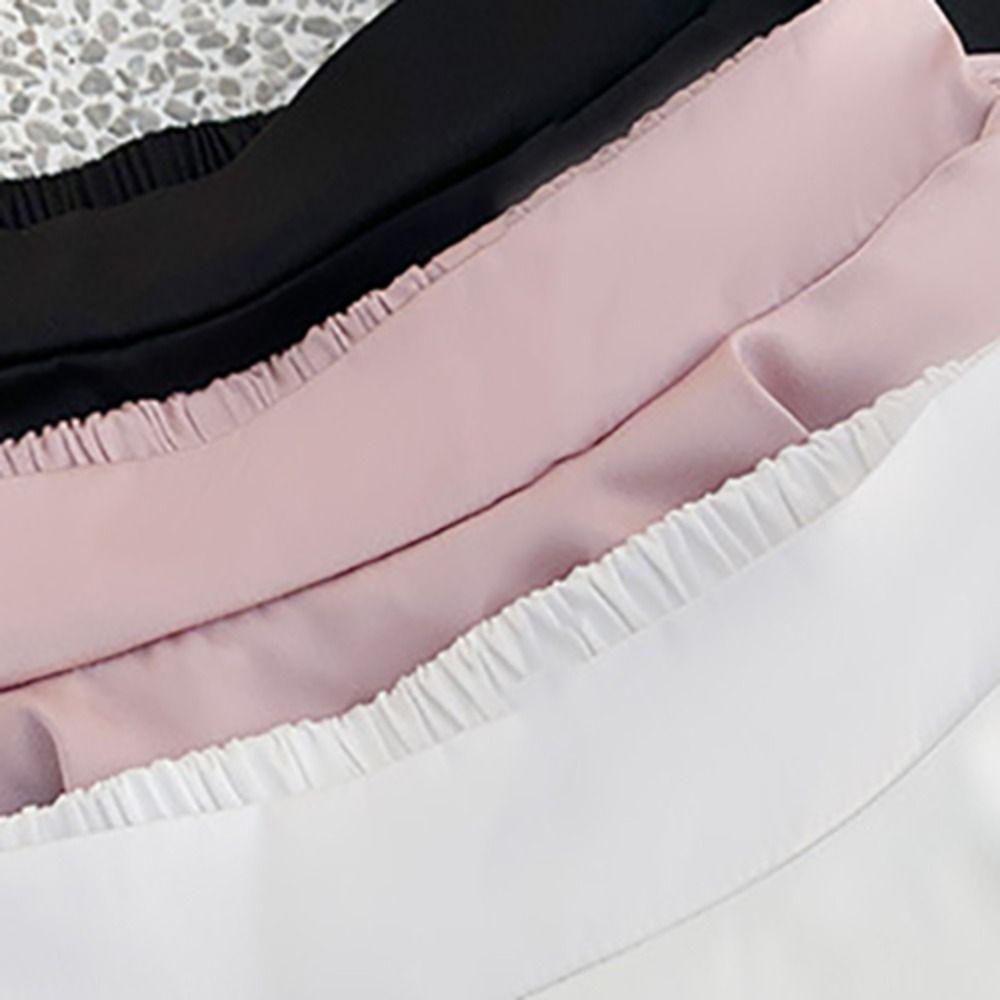 Юбка А-силуэта с высокой талией и шнуровкой, брюки-сафти, кружевные плиссированные мини-юбки, лето