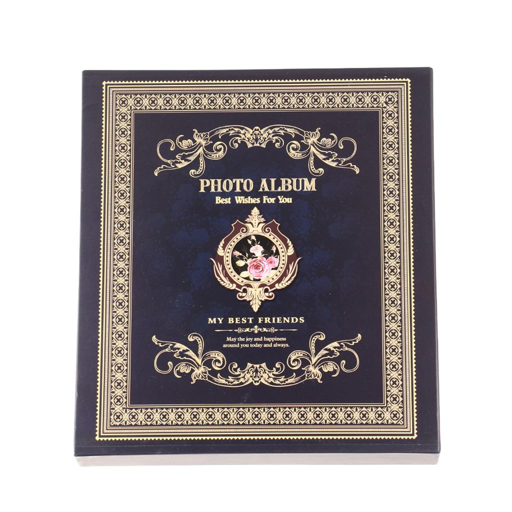 6 и 4 Фотоальбом на 500 фотографий, смешанный тип вставки, картонная обложка, фотоальбомы(Темно-зеленый)