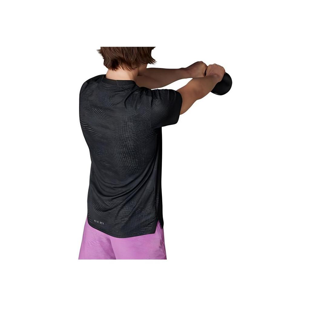 Adidas Heat.Rdy Hiit Удобная мягкая дышащая футболка с коротким рукавом Мужские топы Серый Черный IV6119