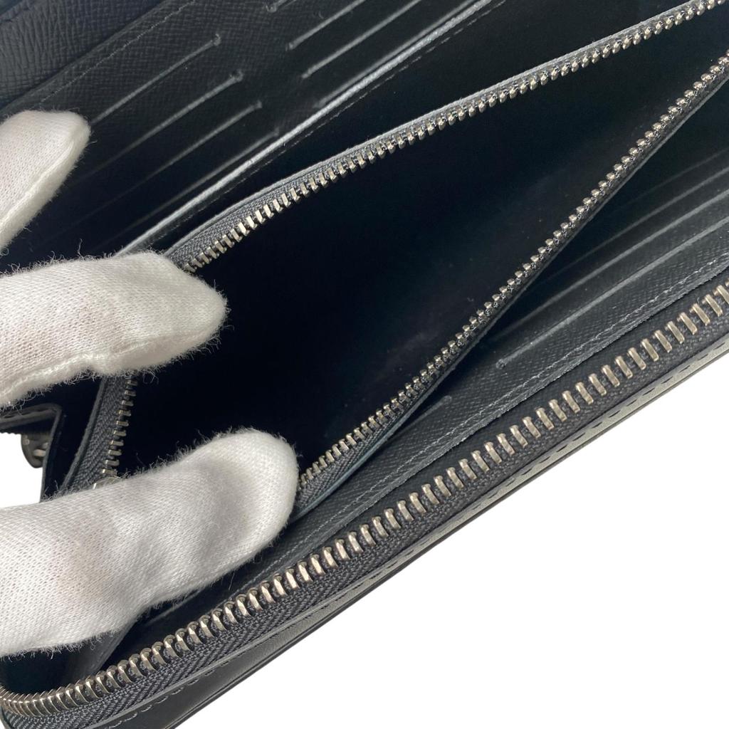 Б/у Кошелек LOUIS VUITTON черный ПВХ мужской