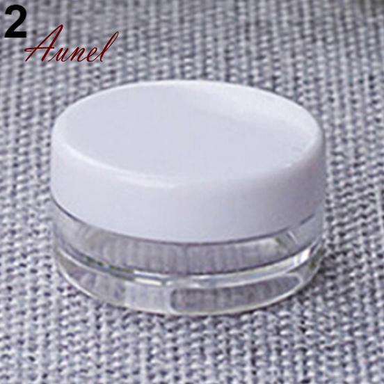 Мини-круглая пустая бутылка-бутылка-бутылка-контейнер для косметики