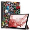 Новый чехол для Samsung Tab S9 Fe Plus, чехол 12,4 дюйма, складная магнитная подставка, умный чехол для Galaxy Tab S9 FE, чехол S9 Plus