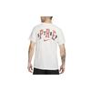 Nike T Shirts Men's Summit White Crew Neck Moderate Straight Fit FV8393-121