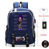 Школьный рюкзак из 3 предметов для учеников, школьная сумка большой вместимости из ткани Оксфорд с плечевым ремнем и пеналом