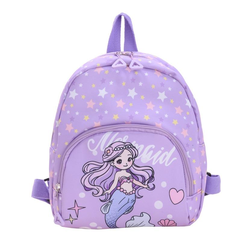 Cute Cartoon Boys And Girls Backpack Foreign Style Printing Children'S Backpack Cute Baby Student Schoolbag