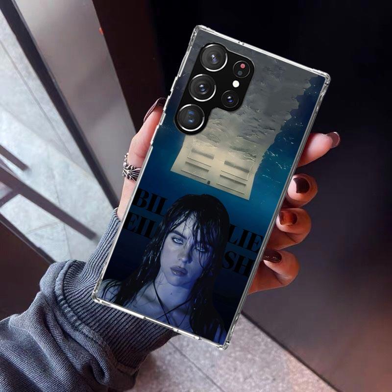 Ударь меня сильно и нежно B-BillieS Чехол для телефона Samsung Galaxy S26 S25 Edge S24 S23 Ultra S22 Plus S21 S20 FE Мягкая задняя крышка из ТПУ