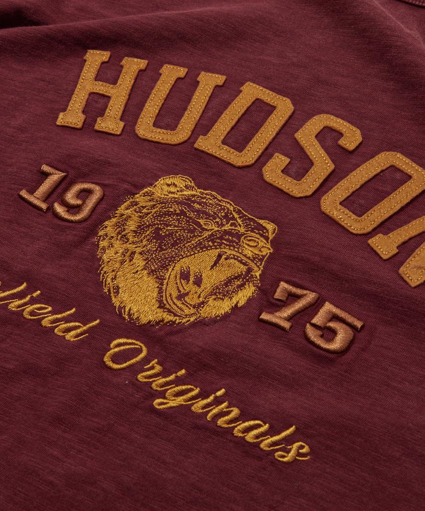 PENFIELD Футболка Hudson с аппликацией Бордовый_Fs2Kt80U