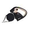 Dog-Friendly Dual-Head Patterned Retractable Leash