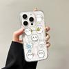 Милый прозрачный силиконовый чехол-зарядка C-Chiikawas для iPhone 17 Air 16 E 15 14 Plus 13 12 Mini 11 Pro Max