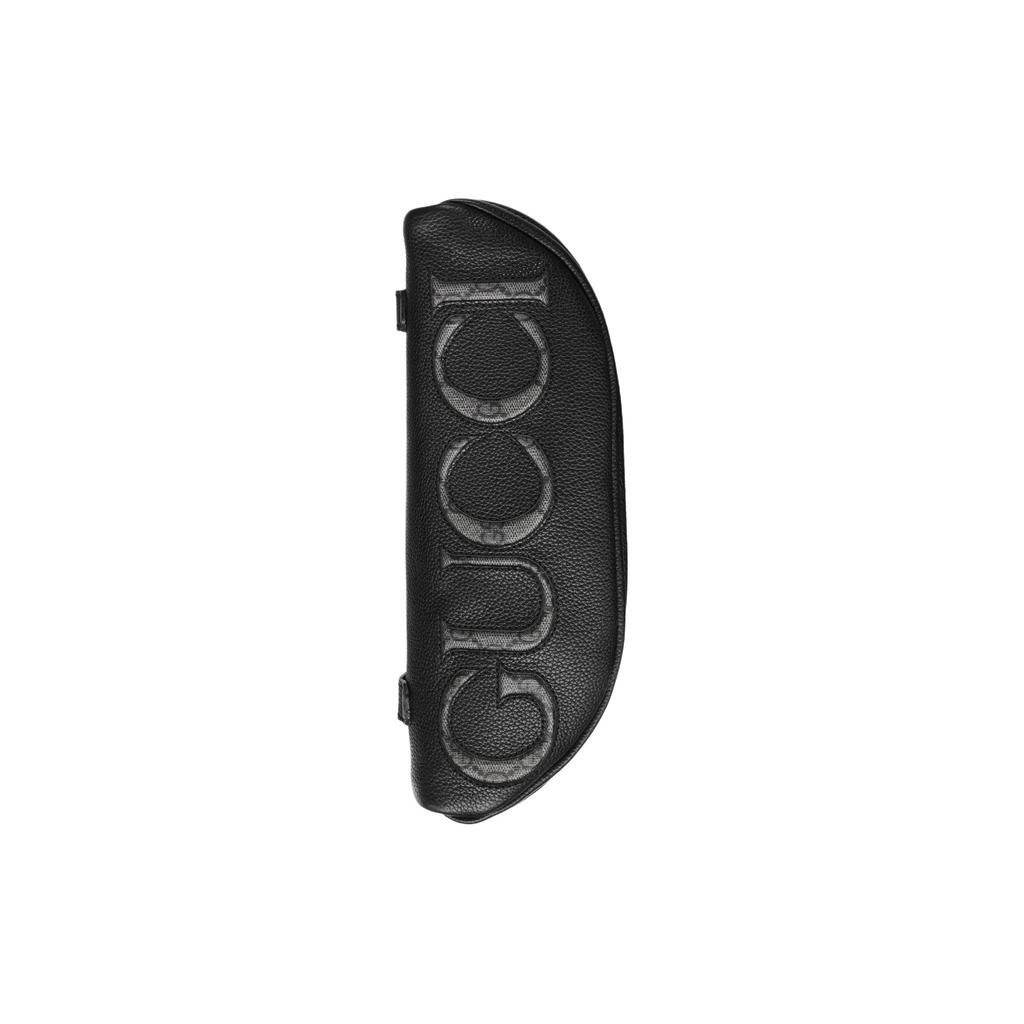 GUCCI Leather Fanny Pack Men's Black (Unisex) Fanny Packs 768111 AACXC 1050