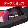 SEIWA Car Storage Side Pocket Seat Carbon Tone Black Red WA64 Seat Gap Insert Type Car Supplies & &