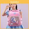 Large Capacity Lightweight Nylon School Backpack With Fun Cartoon Design For Boys And Girls