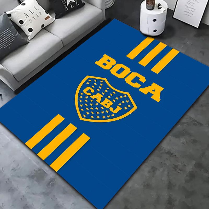 Ковер Boca Juniors для гостиной, спальни, дома, украшения дивана, противоскользящий коврик для игр детей