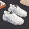 Platform White Shoes Women's Shoes Spring and Autumn New Shoes Versatile Muffin Girls Sneaker Comfortable White Board Shoes