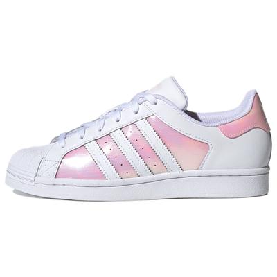 Женские кроссовки Superstar Белые Прозрачные Розовые FX6042