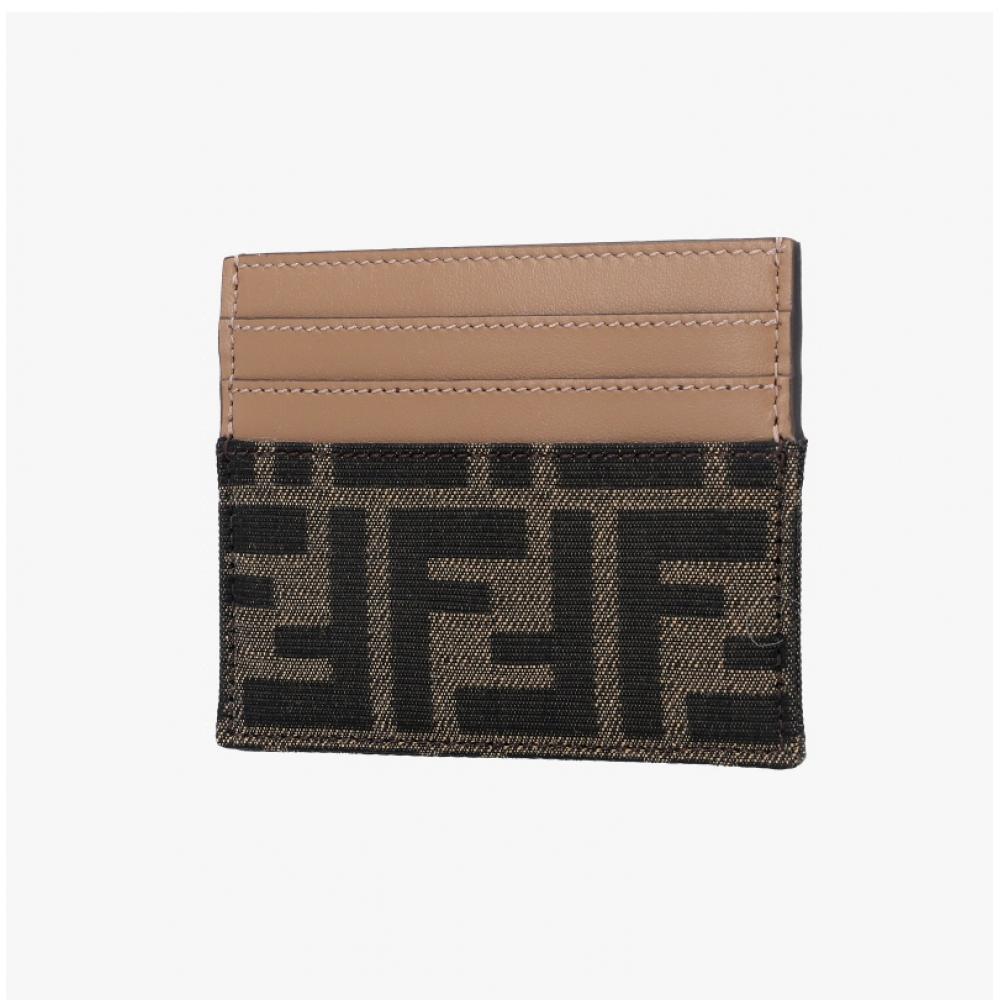 Fendi Monogram Baguette Card Wallet 8m0445 A98p F0a6e