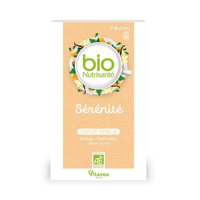 Vitavea - BioNutrisanté - Infusion Sérénité - Saveur Vanille - 20 Sachets