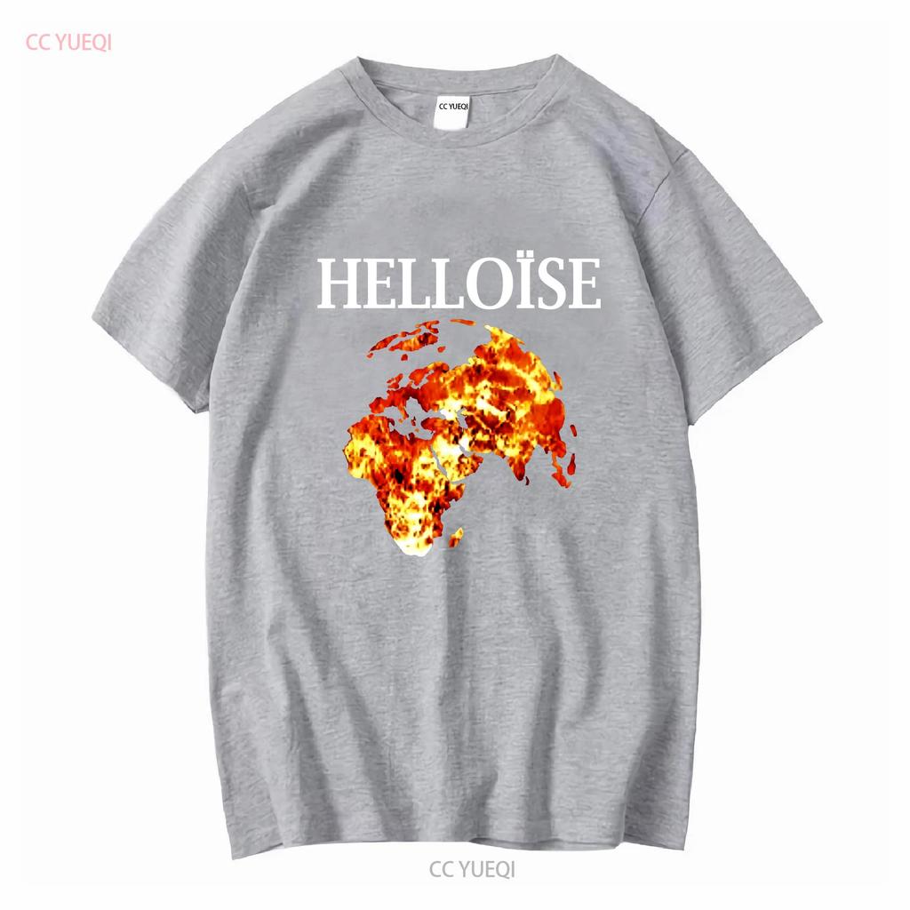Vintage 90s HELLOISE band tee metal long or short sleeves vintage Washed Stretched Breathable Versatile Top For Everyday Wear