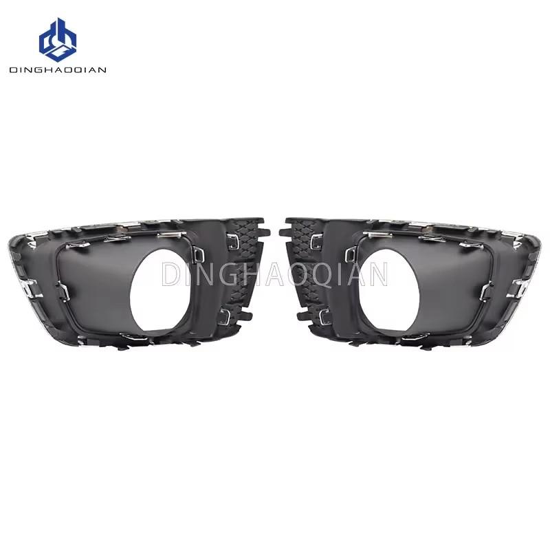 Корпус автомобильных фар для Subaru Forester XT (SJ) 2014 2015 2016 Накладка передней противотуманной фары Накладка на противотуманную фару Хромированный глянцевый тип