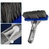 Heavy-Duty Pool Cleaning Brush with Hard Bristle Easy To Install Stain Remover Floor Swim Tile