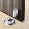 Magnetic Door Stop with Screws Aluminum Alloy Adjustable Punch-free Door Stopper Heavy Duty Magnet Door Holder Hardware