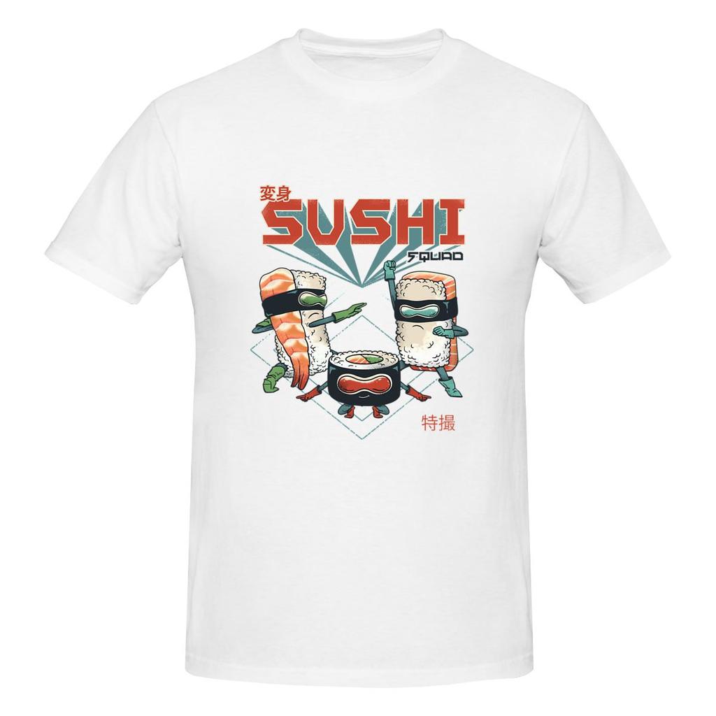 Sushi Squadsoft Tshirt Home Lazy Quickdrying Short Sleeve