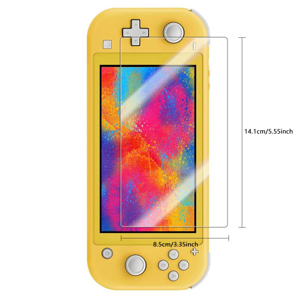 Закаленное защитное стекло для экрана, совместимое с Nintendo Switch/ Switch Lite/ Switch OLED, жесткая защитная пленка для игровой консоли Switch