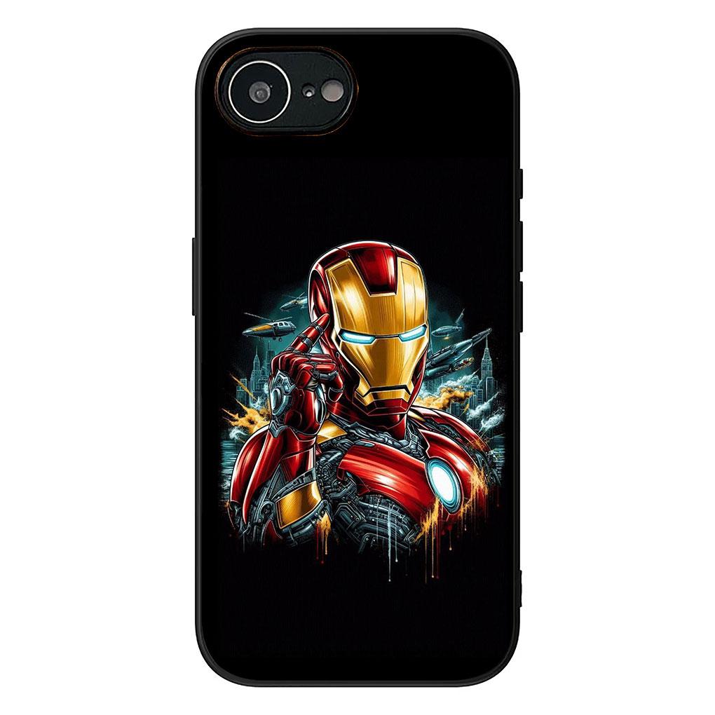 Чехол для телефона Ironman Marvel Железный Человек для Motorola Moto Edge 50 30 Fusion 40 NEO Ultra Pro E14 G20 E15 G35 G84 G13 G53 Мягкий чехол