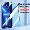 Для iPhone 16 15 14 Plus 13 12 11 Pro X Xs Max XR закаленное защитное стекло для экрана с полным покрытием против синего излучения, простая установка, аксессуары для инструментов